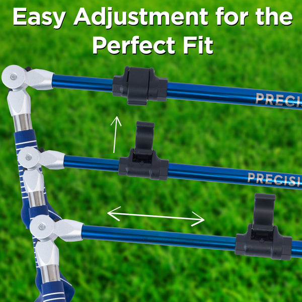 Precision-Pathfinder,  Golf Swing Trainer - Achieve Precision and Power, Portable Golf Training Aid for perfect Swing Path, Improve Golf Swing Mechanics